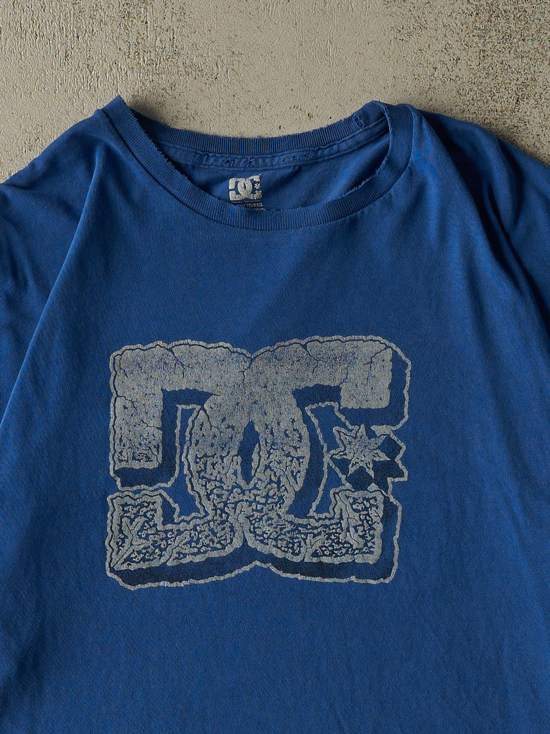 Vintage Y2K Blue DC Shoes Tee (XL/XXL)