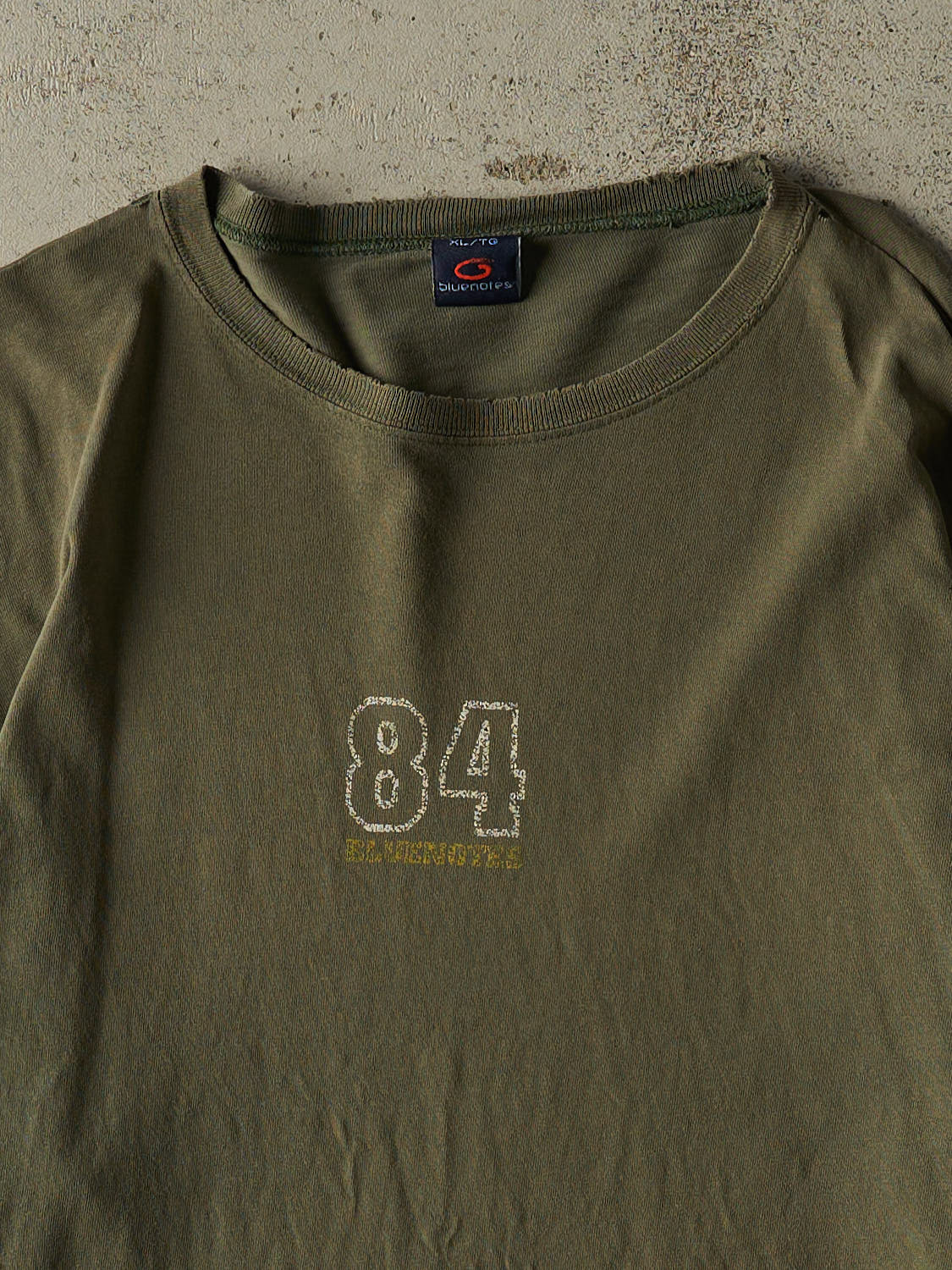 Vintage Y2K Green Bluenotes Long Sleeve (XL)