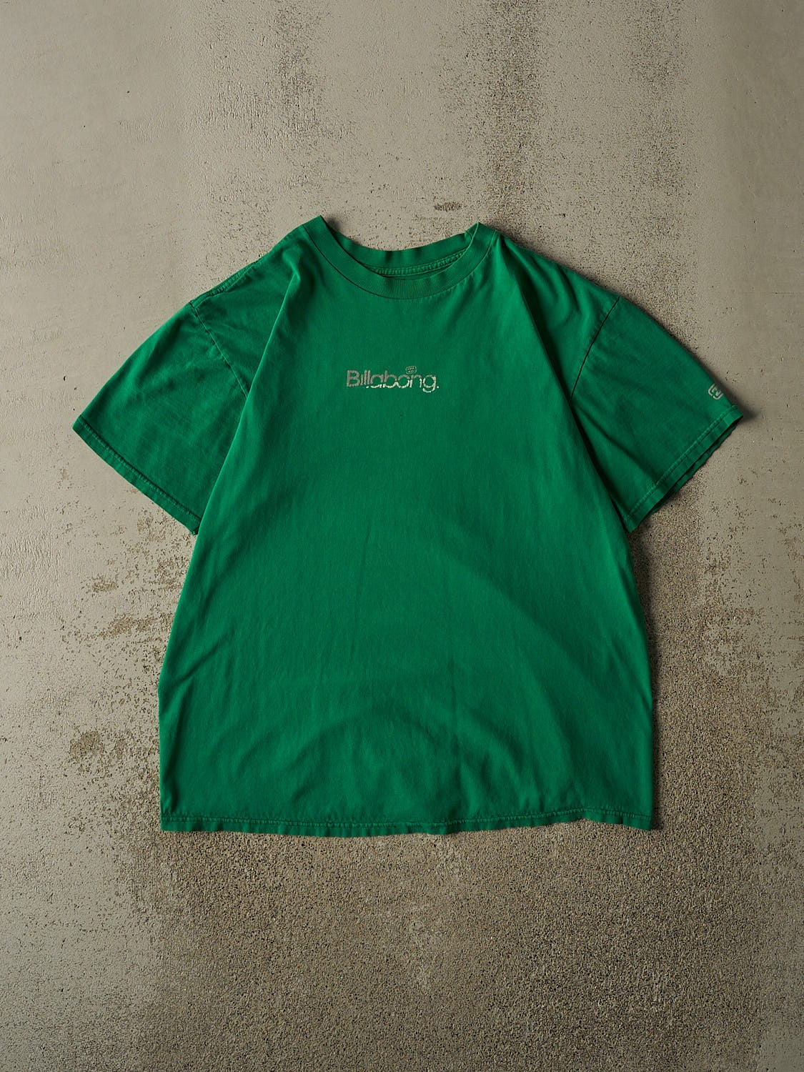 Vintage Y2K Green Billabong Tee (L/XL)