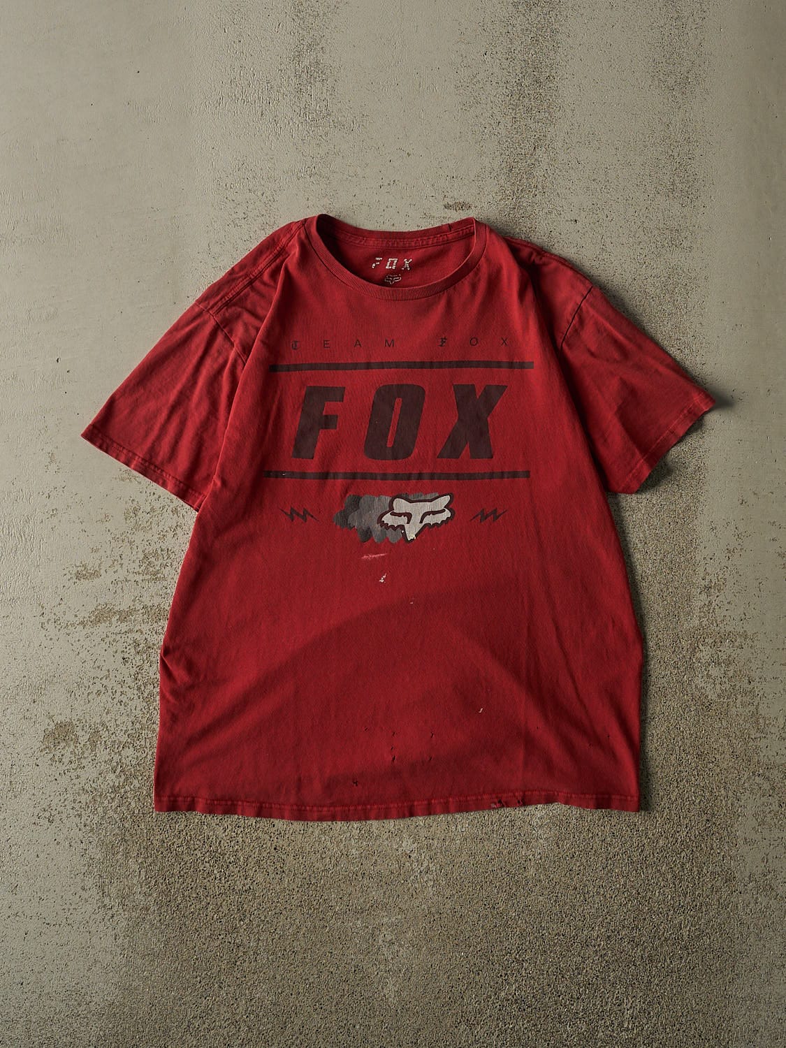 Vintage Y2K Red Fox Racing Tee (M/L)