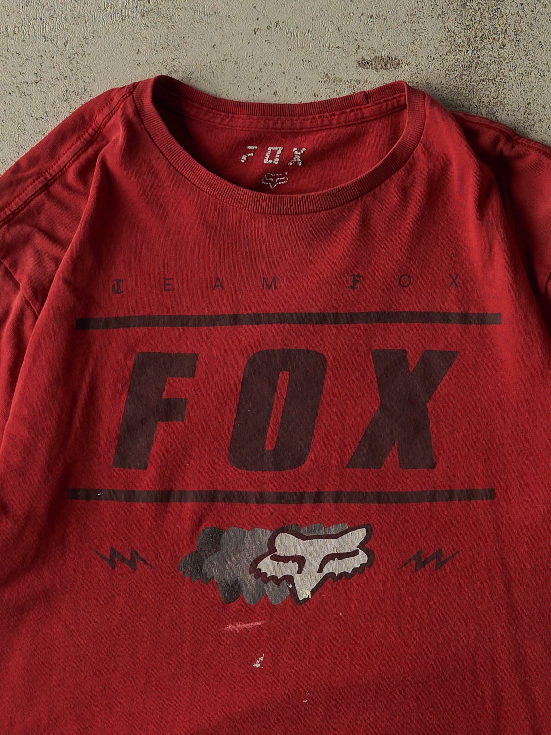 Vintage Y2K Red Fox Racing Tee (M/L)