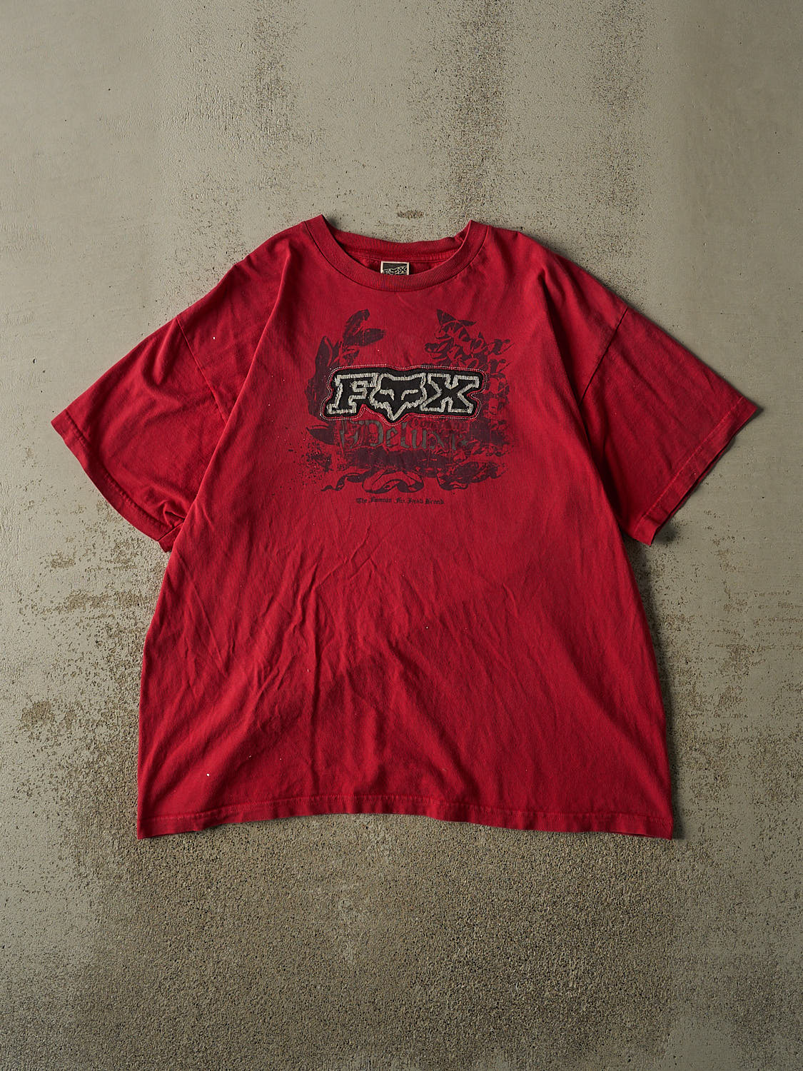 Vintage Y2K Red Fox Racing Tee (XL)