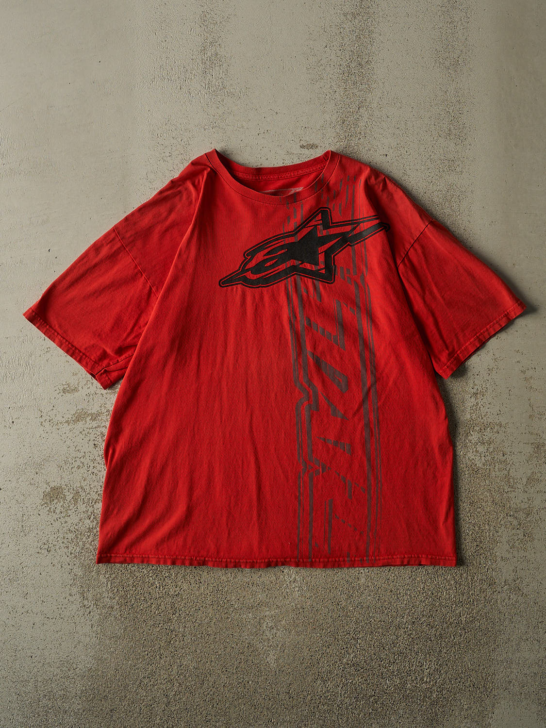 Vintage Y2K Red Alpine Stars Tee (XL)