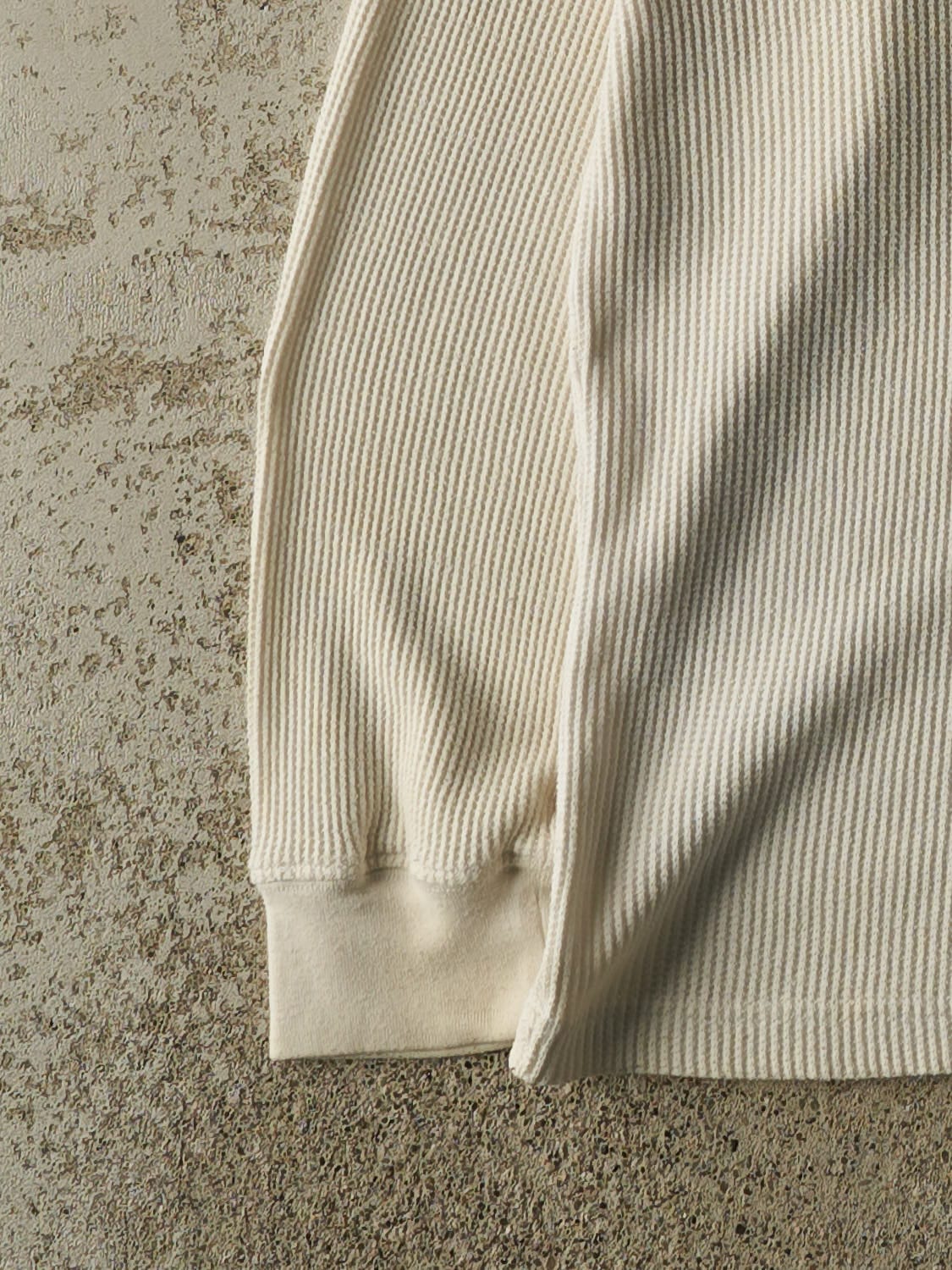 Vintage Y2K Beige South Pole Thermal Long Sleeve (L)