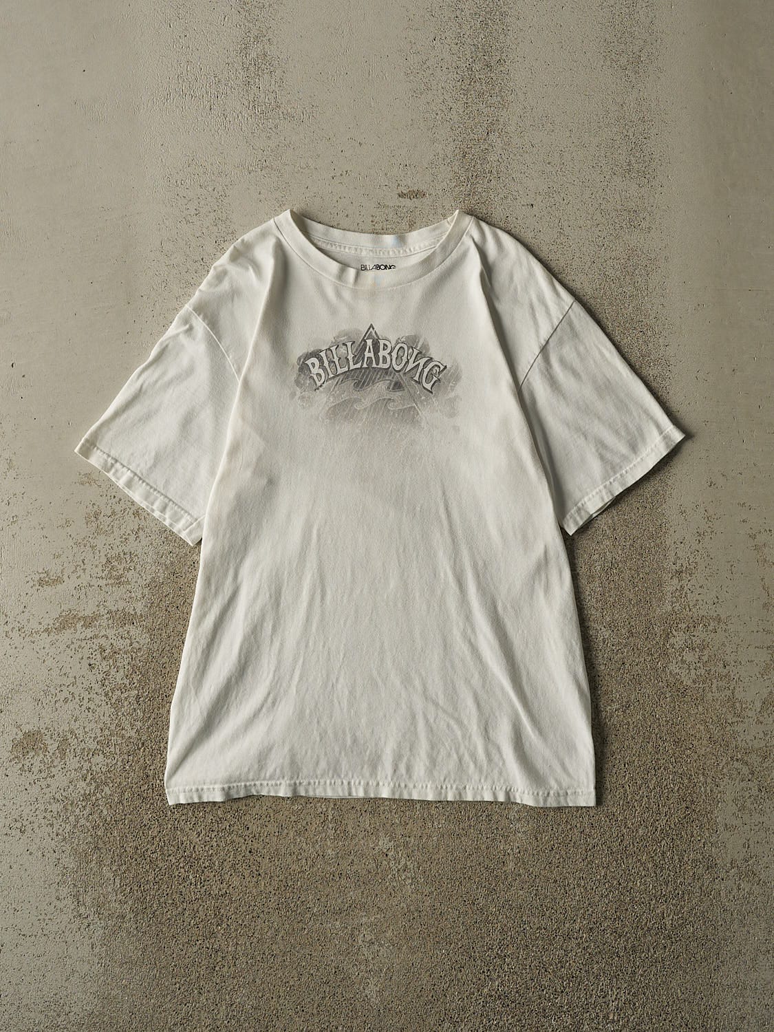Vintage Y2K White Billabong Tee (S/M)