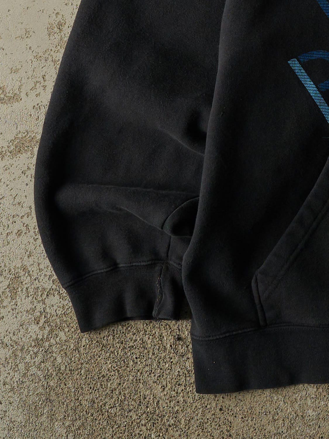 Vintage Y2K Faded Black Billabong Zip Up Hoodie (XL)