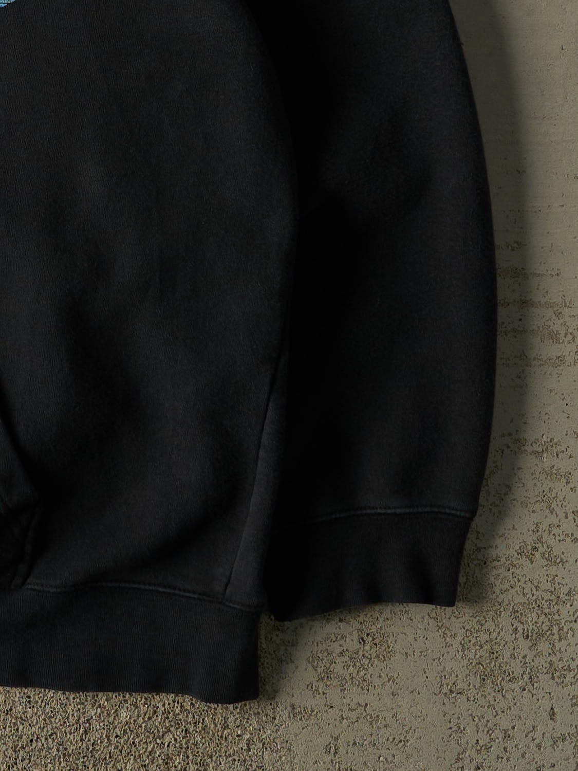 Vintage Y2K Faded Black Billabong Zip Up Hoodie (XL)