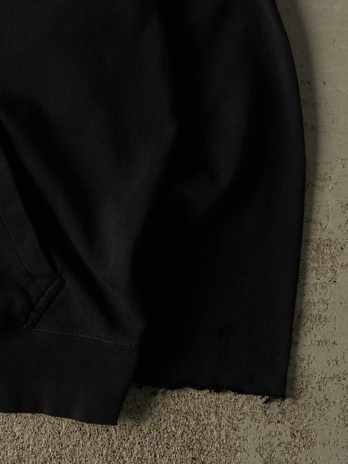 Vintage Y2K Black Fox Racing Zip Up Hoodie (M/L)