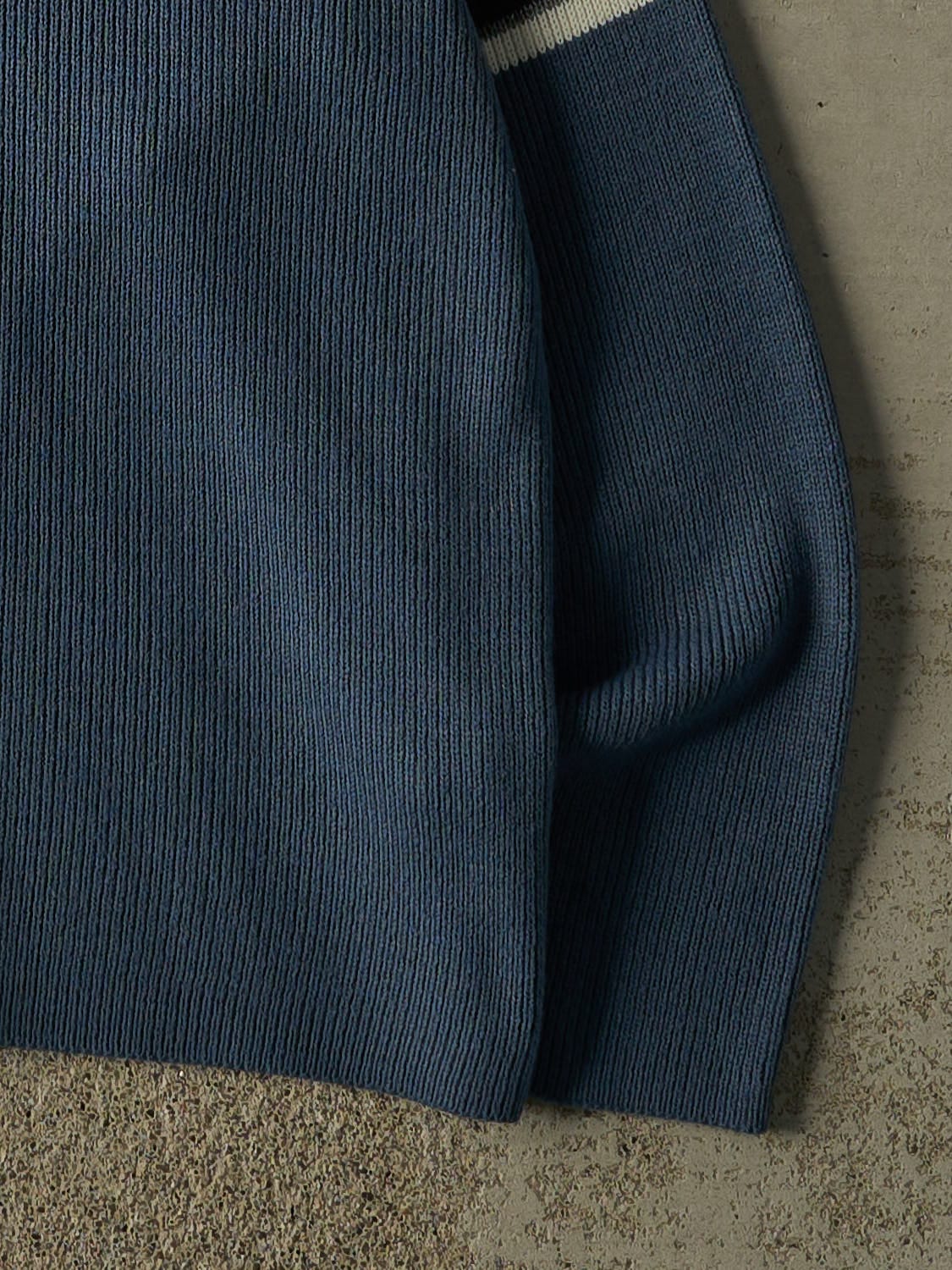 Vintage Y2K Blue Faded Glory Knit (L)