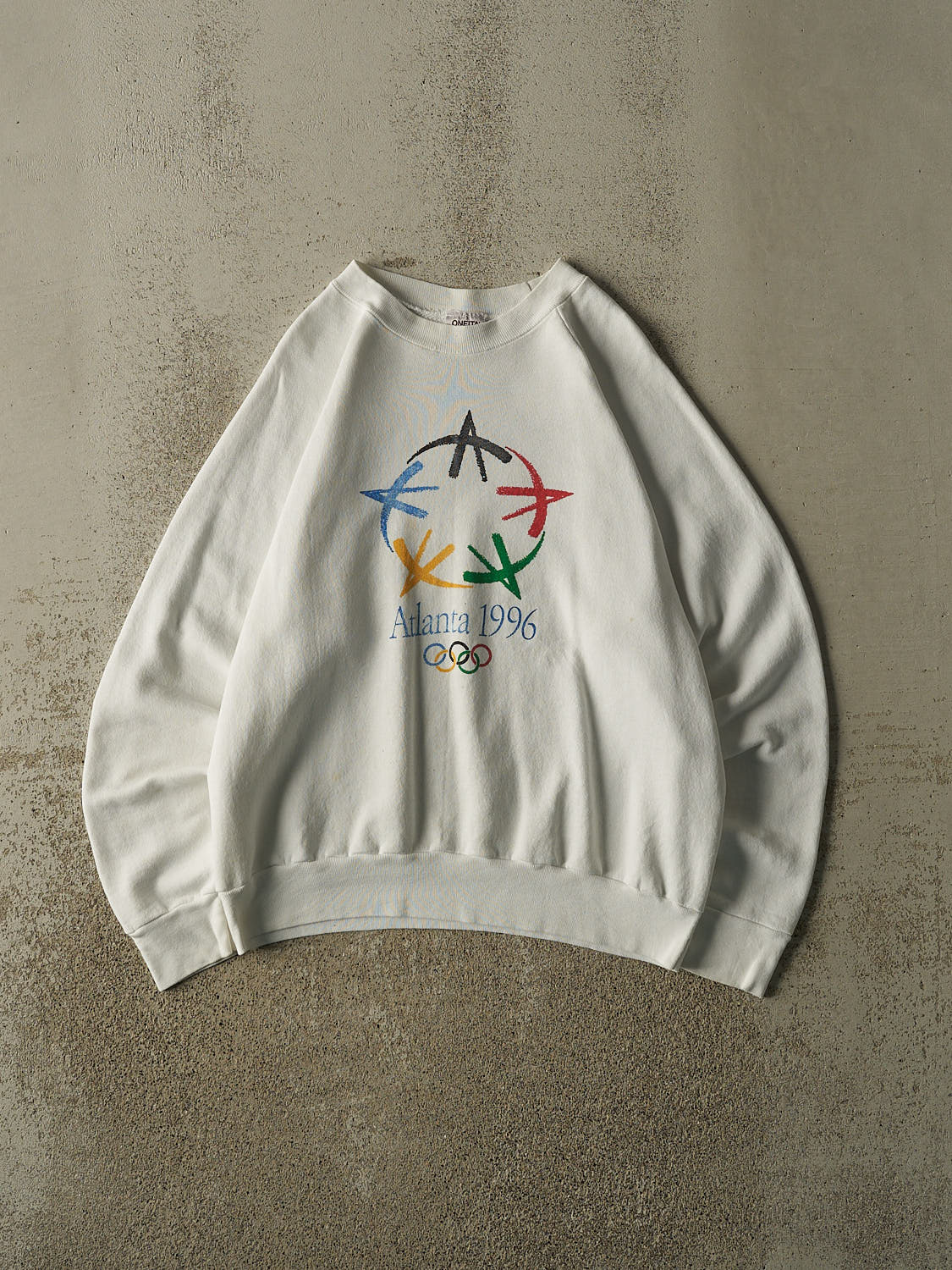 Vintage 96' White Atlanta USA Olympics Crewneck (M/L)