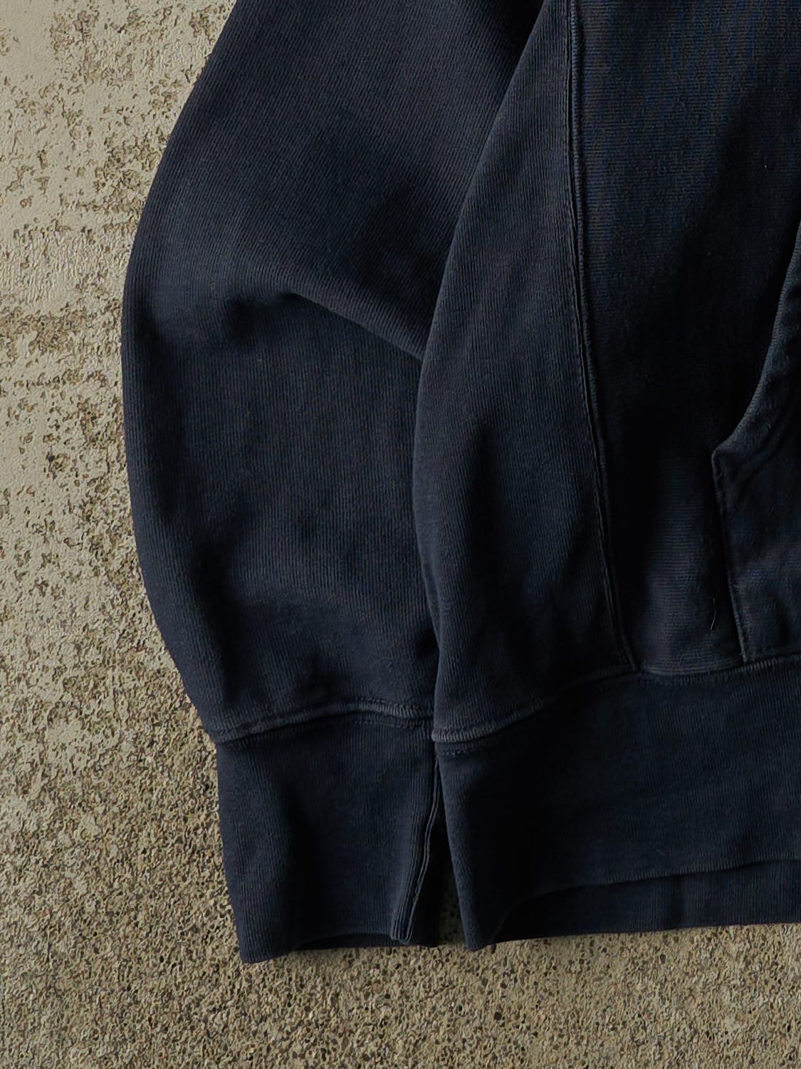Vintage Y2K Navy Blue Champion Reverse Weave USA Hockey Hoodie (L/XL)