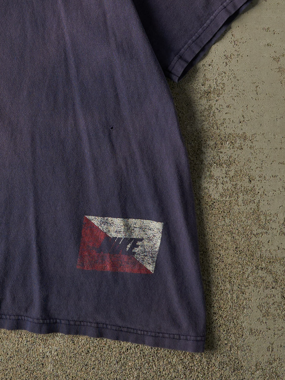 Vintage 90s Sun Faded Navy Nike Air Tee (L)