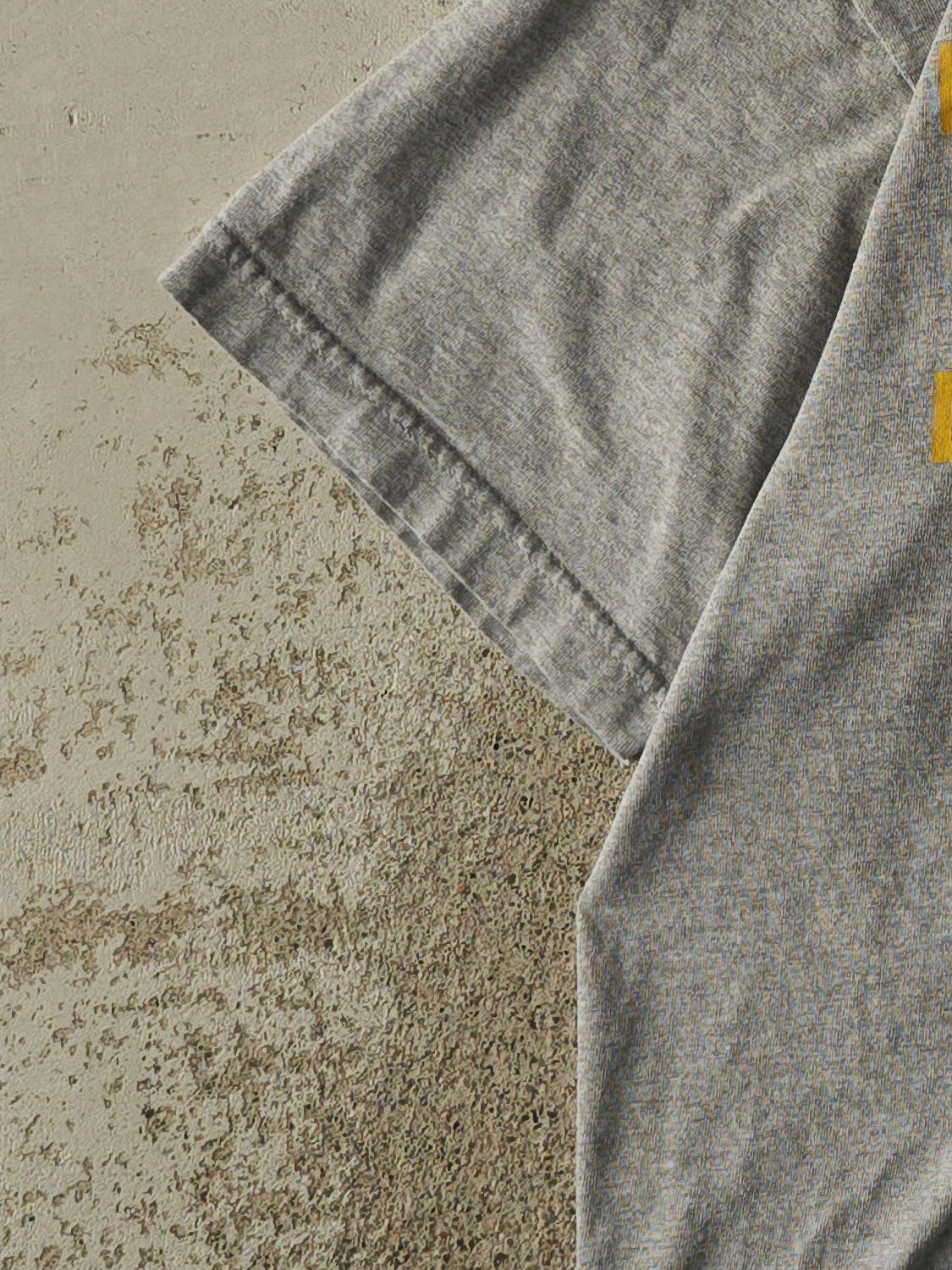Vintage Y2K Grey United States Navy Tee (M)