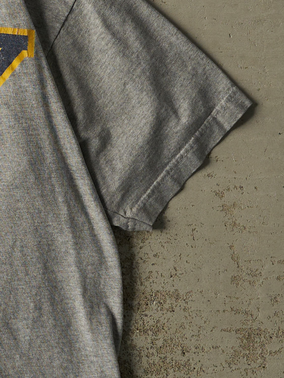 Vintage Y2K Grey United States Navy Tee (M)