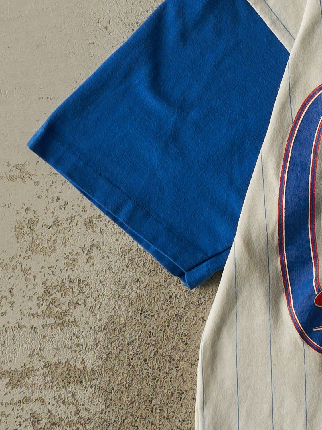 Vintage 93' White Chicago Cubs Tee (S/M)