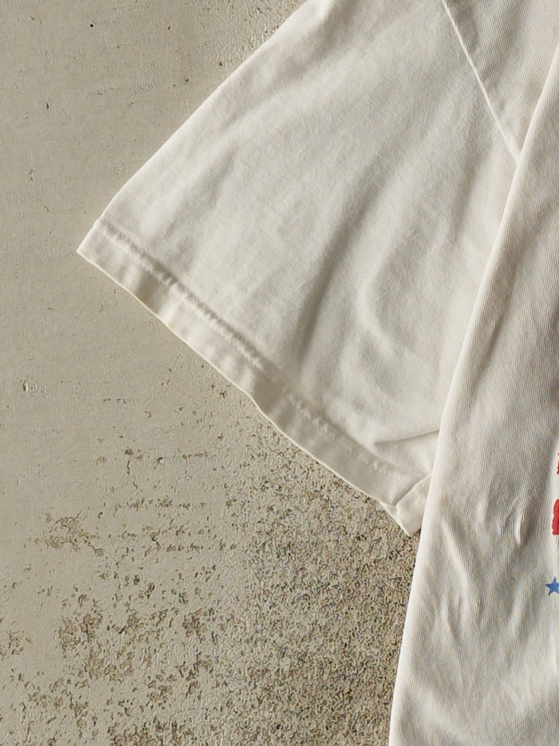 Vintage 98' White Philadelphia US Flag Tee (L/XL)
