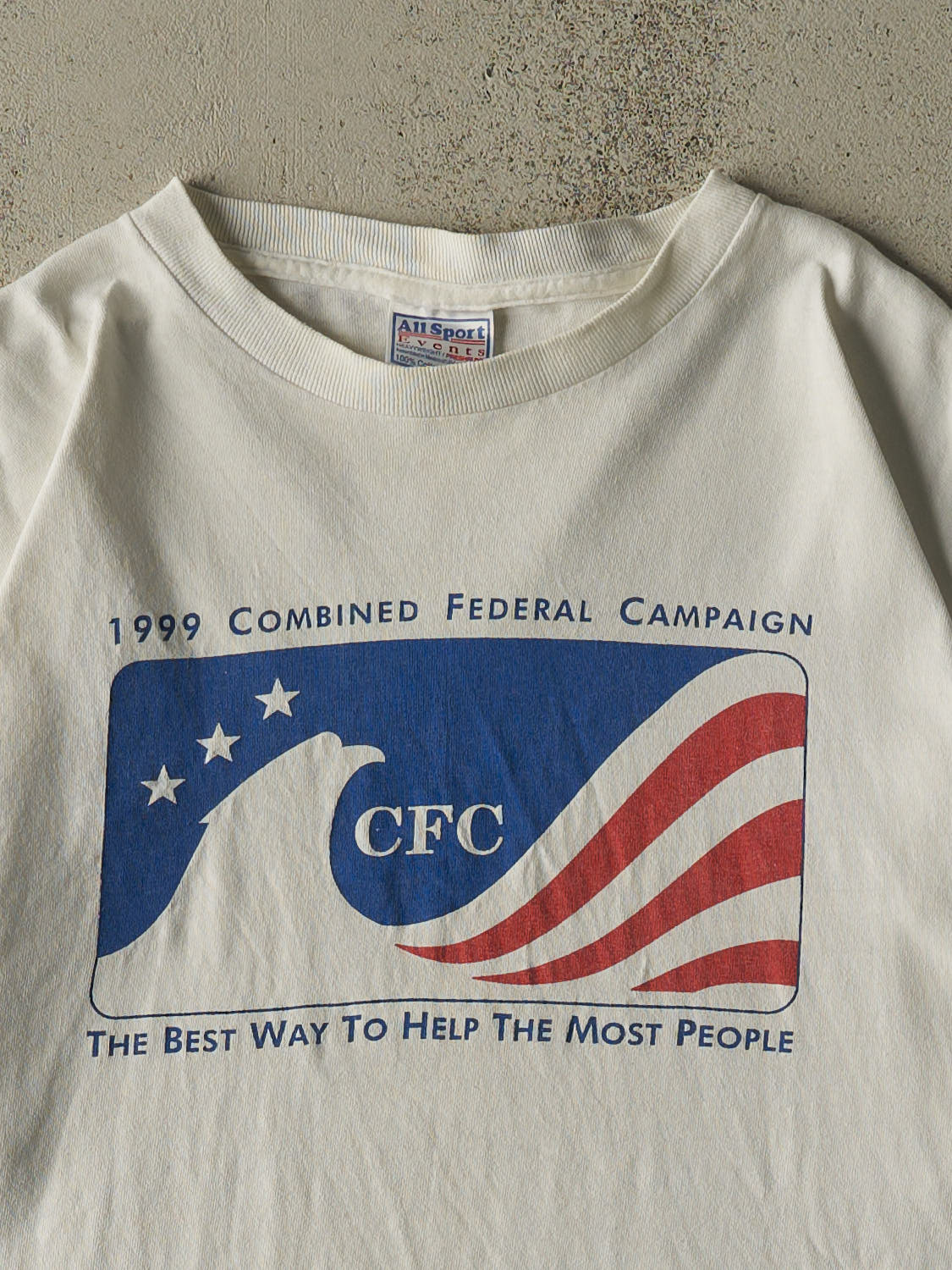 Vintage 99' White CFC Tee (XL/XXL)