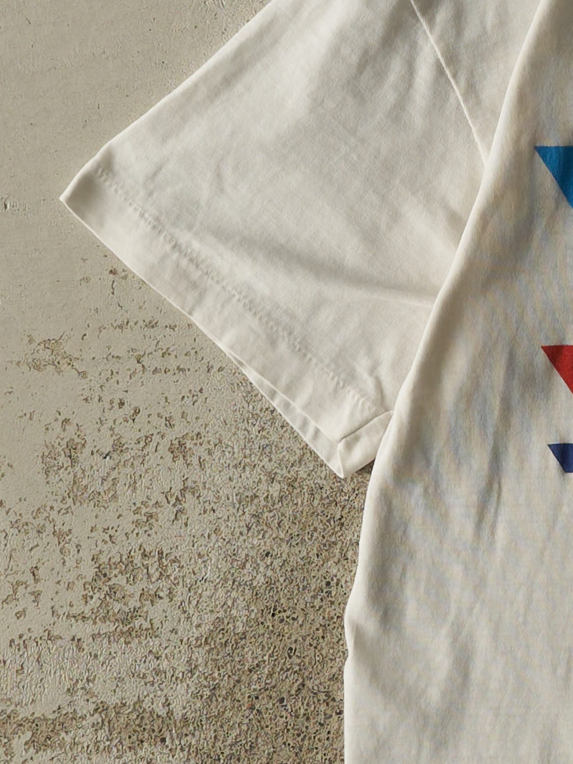 Vintage 84' RARE White Team USA Puma Single Stitch Tee (M)