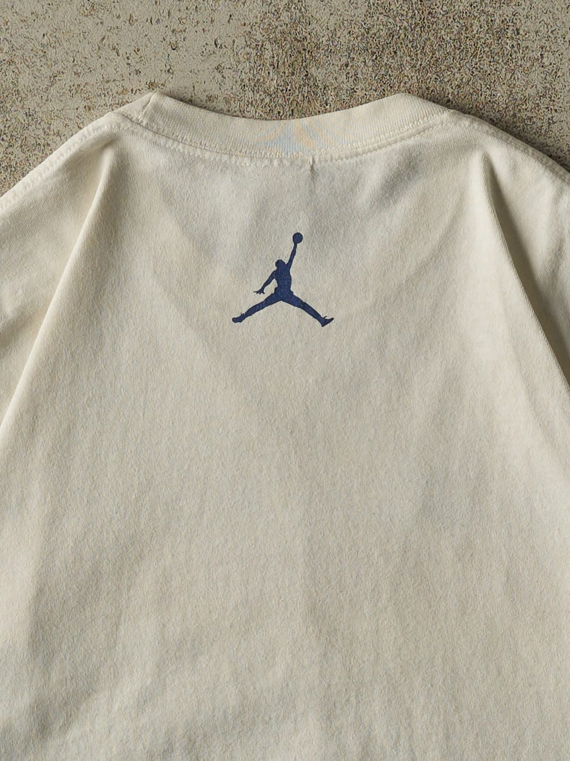 Vintage Y2K White Air Jordan Tee (M/L)