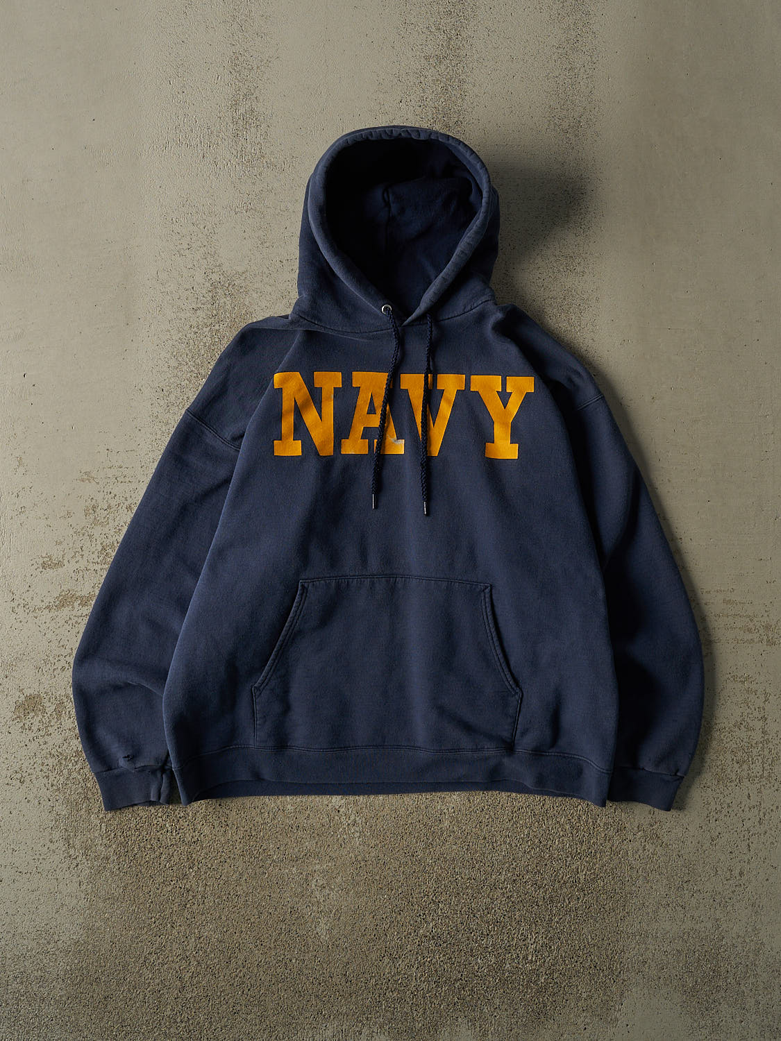 Vintage 90s Blue US Navy Hoodie (M/L)