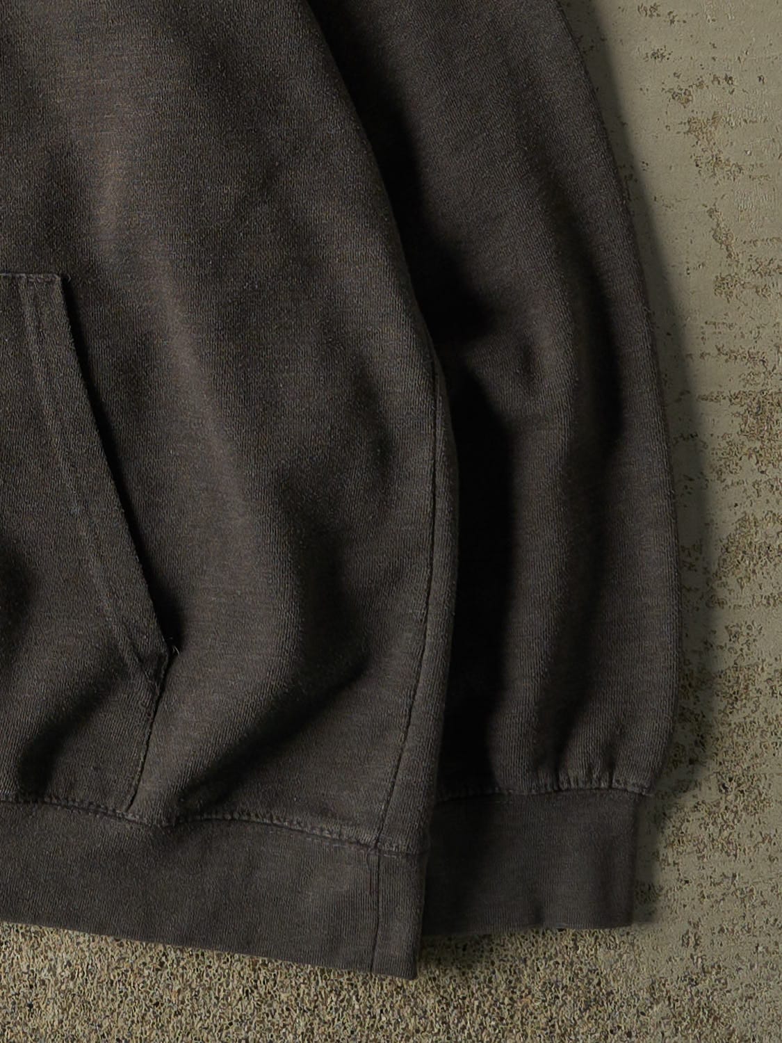 Vintage Y2K Charcoal Grey Carolina Panthers Hoodie (M/L)