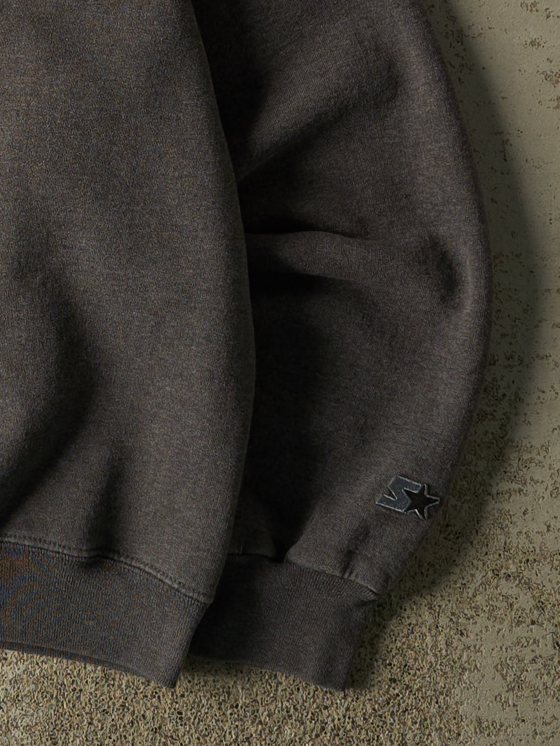 Vintage 90s Charcoal Grey Starter Embroidered Crewneck (S)