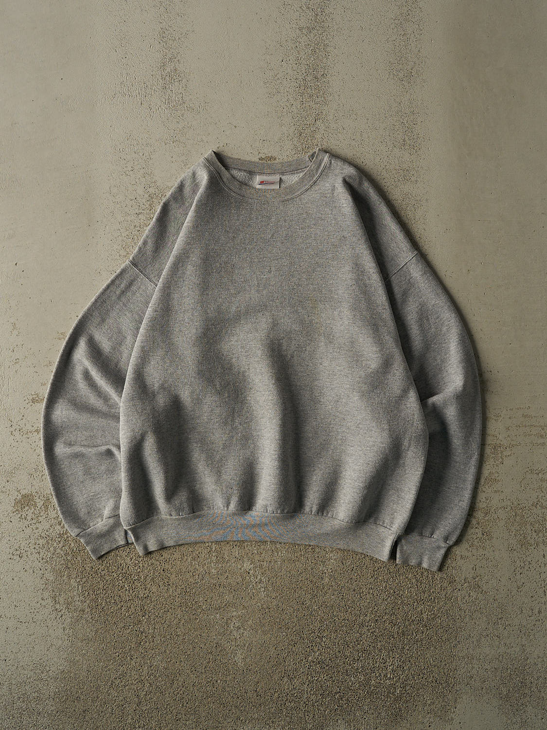 Vintage Y2K Grey Blank Crewneck (XL/XXL)