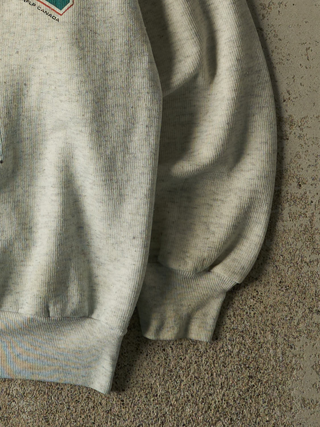 Vintage 94' Heather Grey Miami Dolphins Crewneck (XS/S)