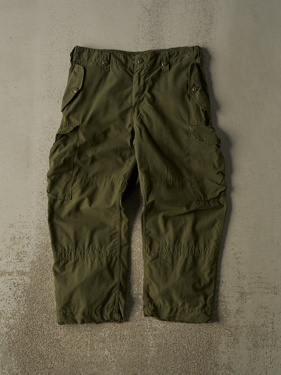 Vintage 80s Green MK III Army Pants (34x27)