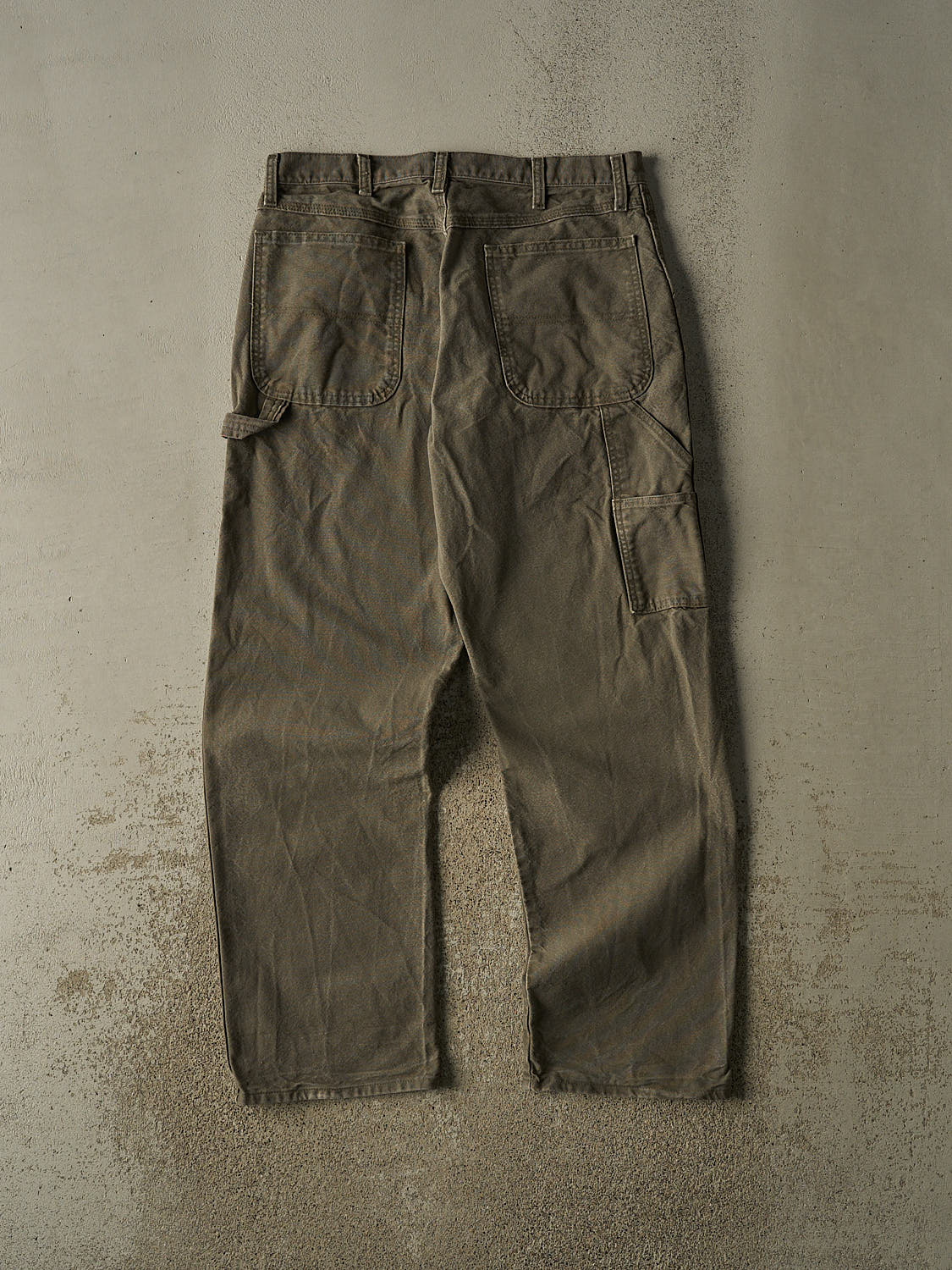 Vintage 90s Green Rustler Carpenter Pants (33x31)