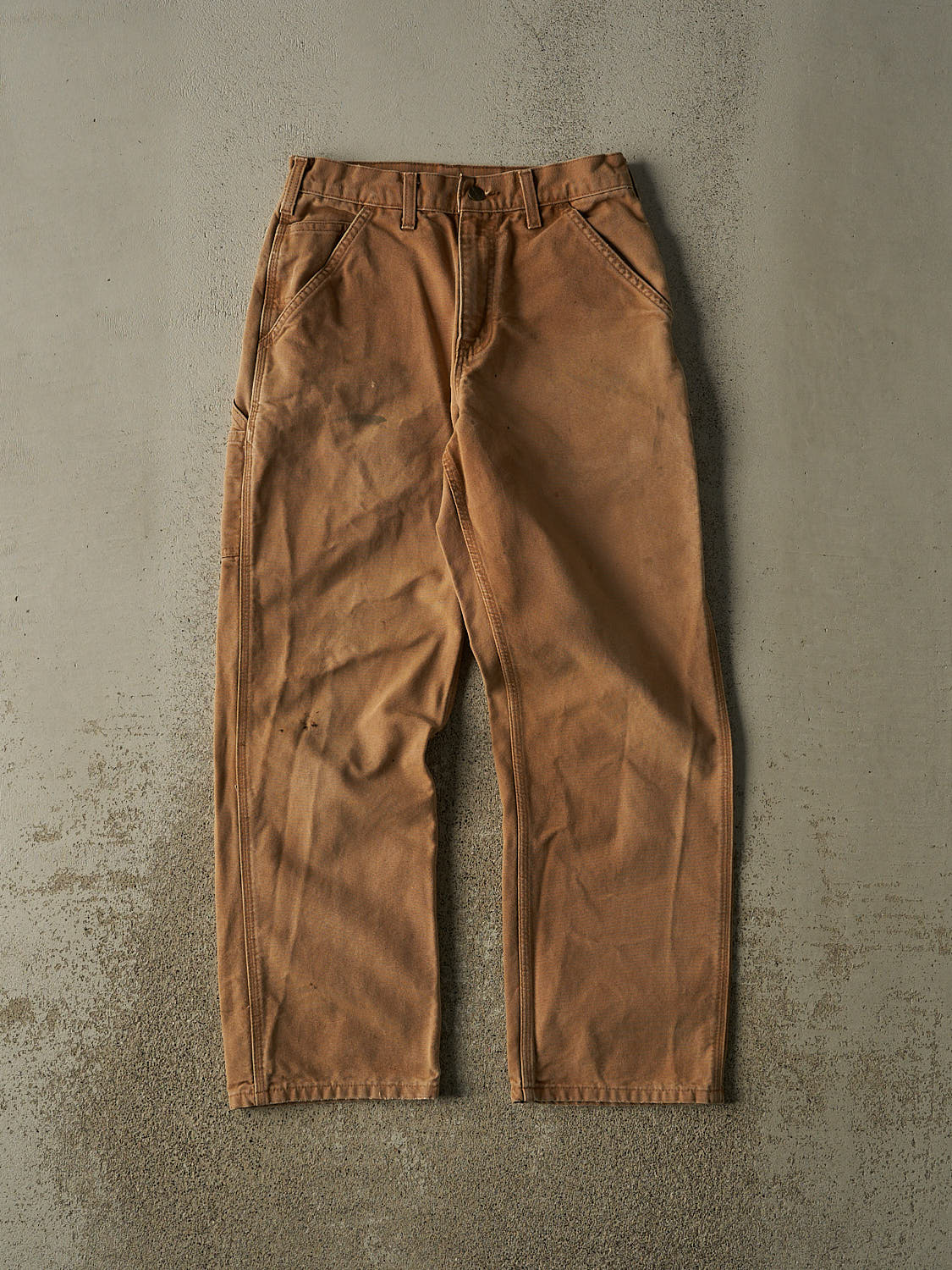 Vintage 90s Camel Carhartt Carpenter Pants (28x29.5)