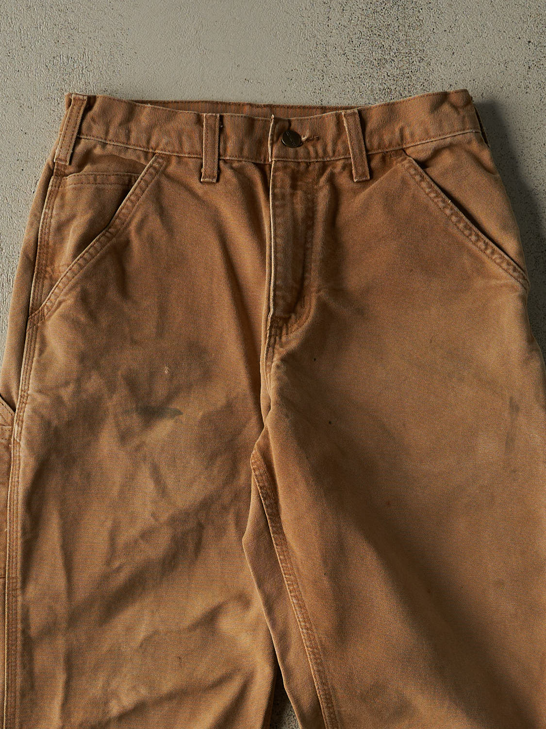 Vintage 90s Camel Carhartt Carpenter Pants (28x29.5)
