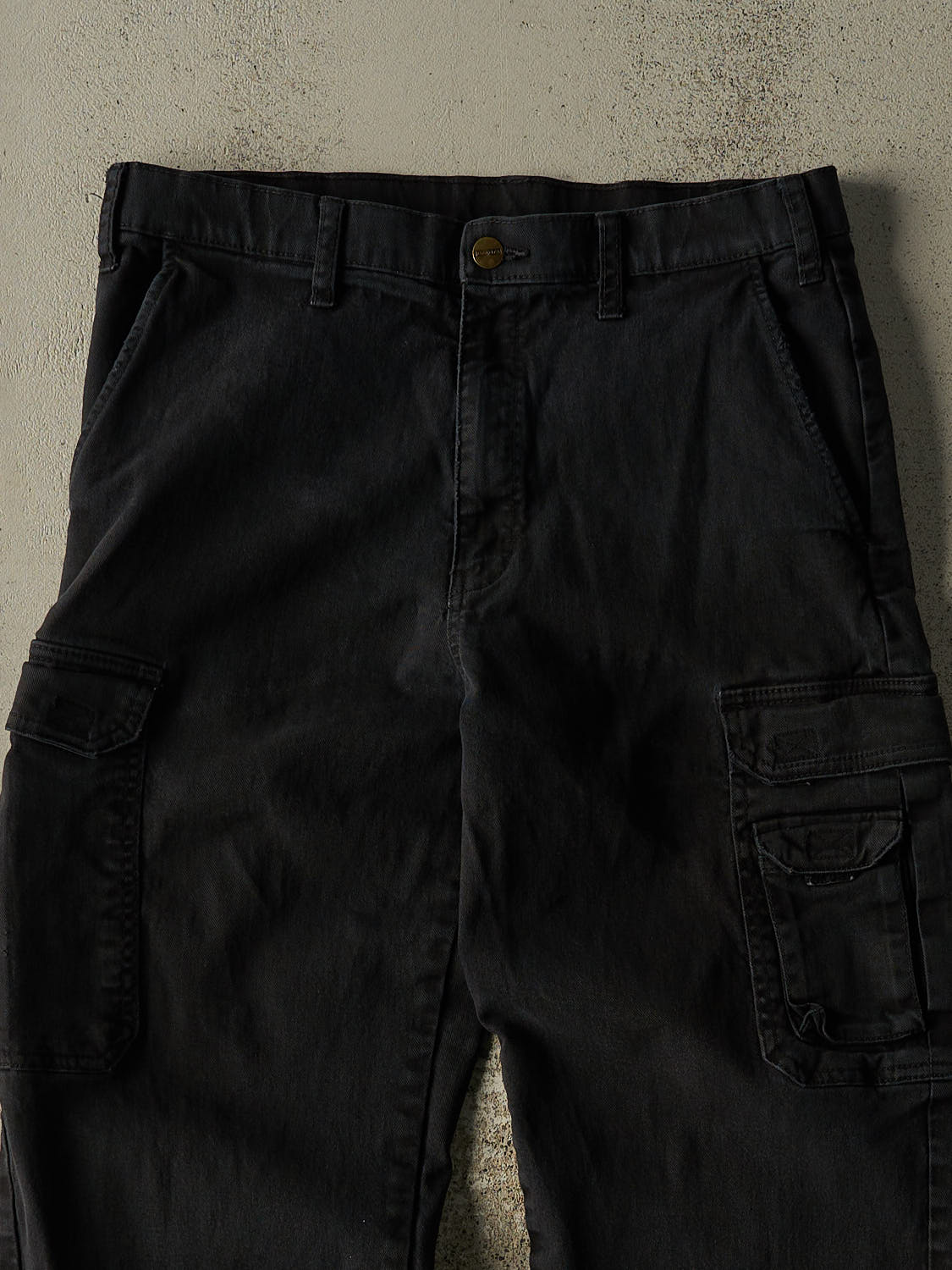 Vintage Y2K Faded Black Dakota Cargo Work Pants (32x29.5)