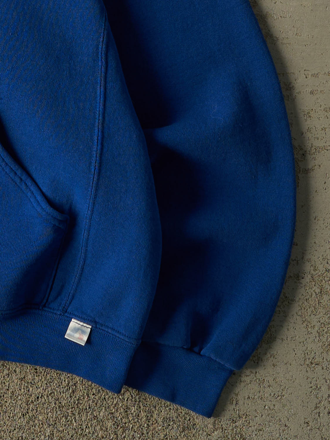 Vintage Y2K Blue Russell Athletic Chicago Cubs Embroidered Hoodie (S)