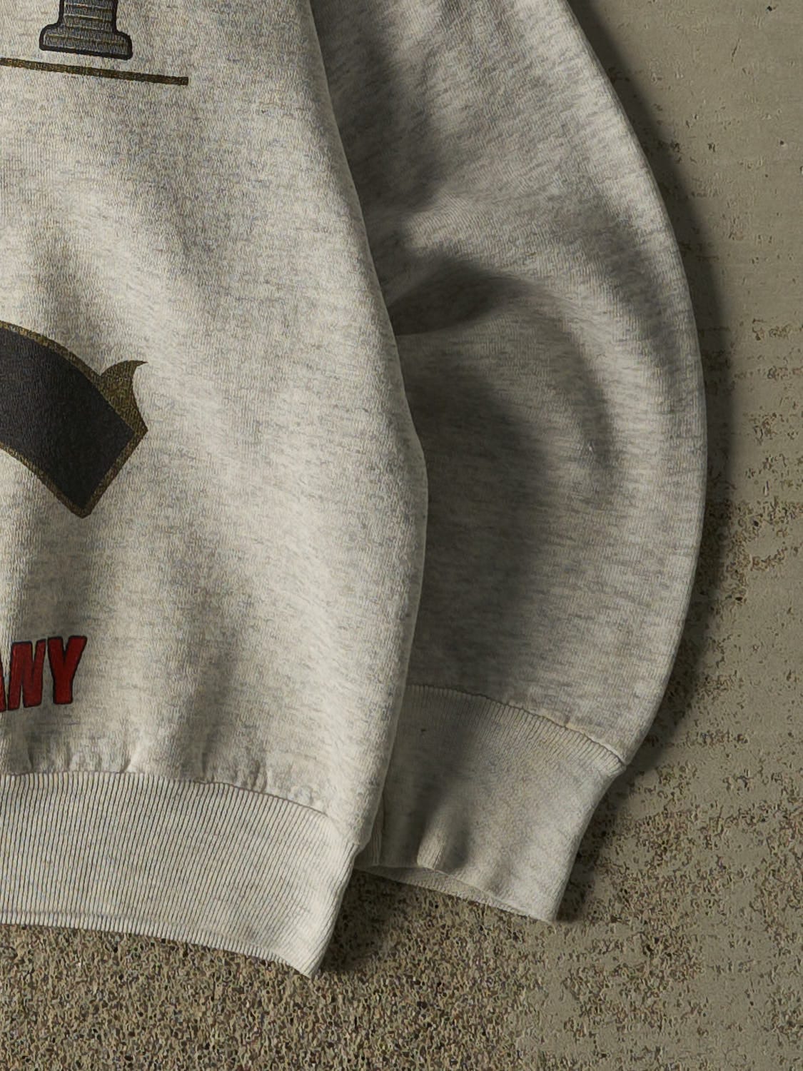 Vintage 80s Heather Grey US Army Crewneck (M)