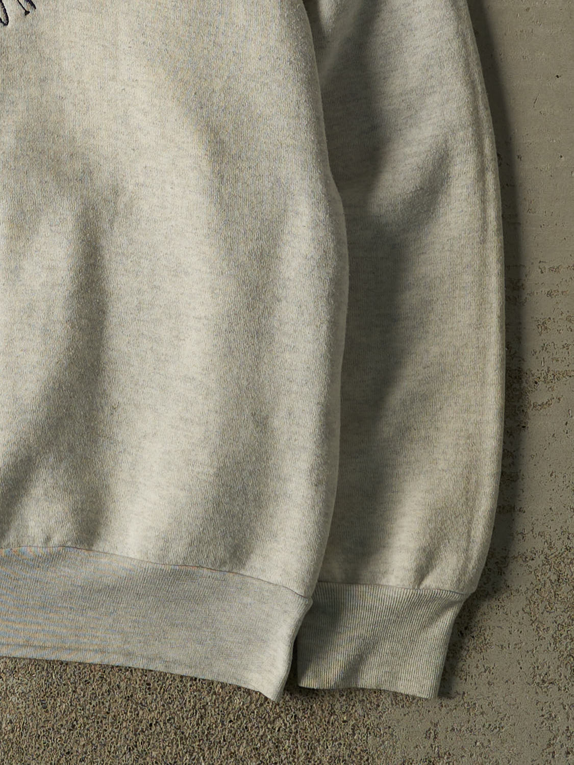 Vintage 80s Heather Grey Washington DC Embroidered Crewneck (XL)