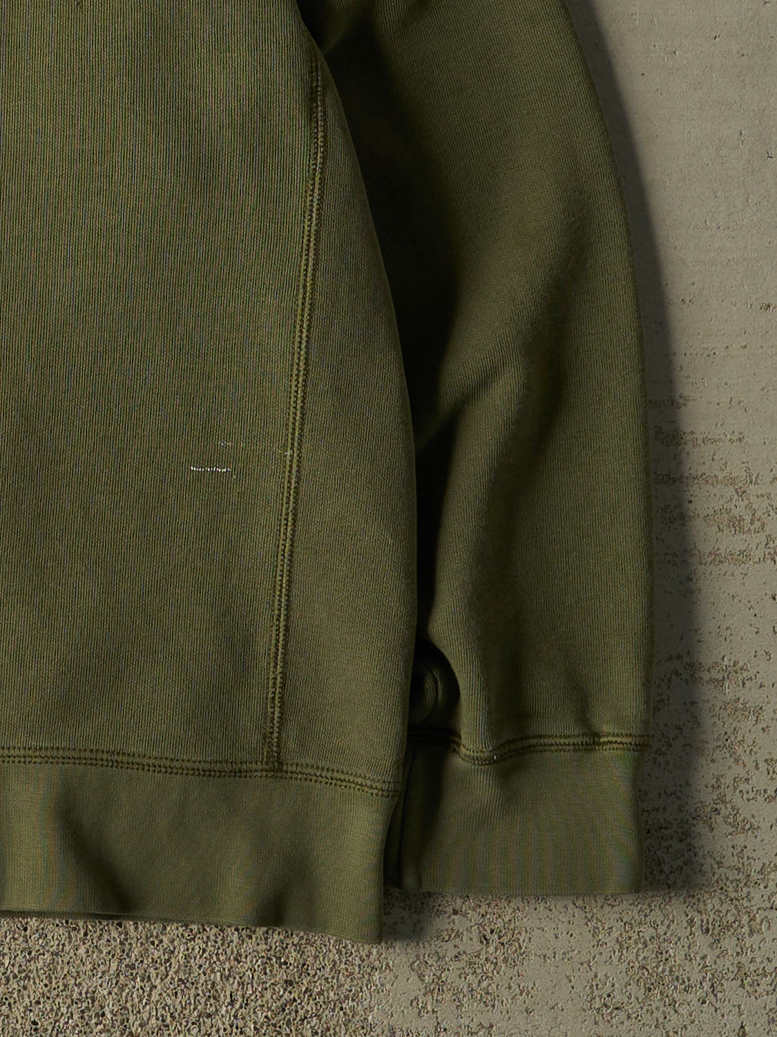 Vintage Y2K Faded Green Russell Athletic Embroidered Crewneck (XL/XXL)