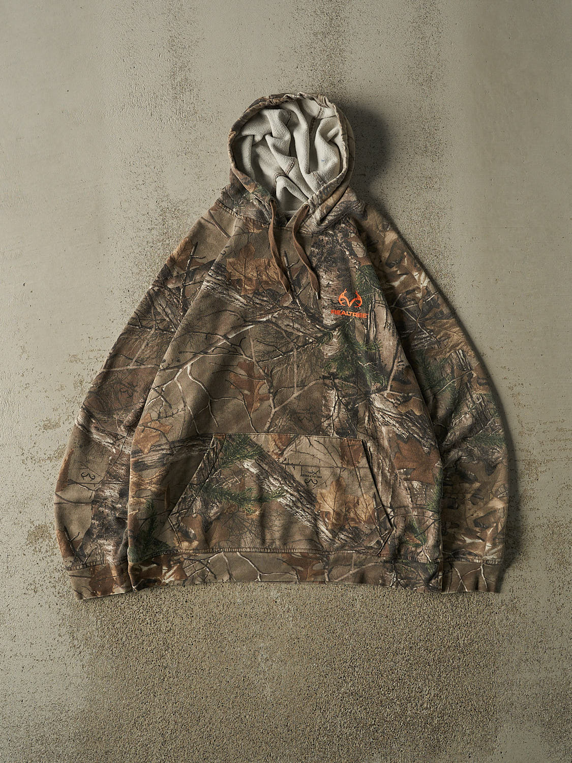 Vintage Y2K Camo Realtree Hoodie (L)