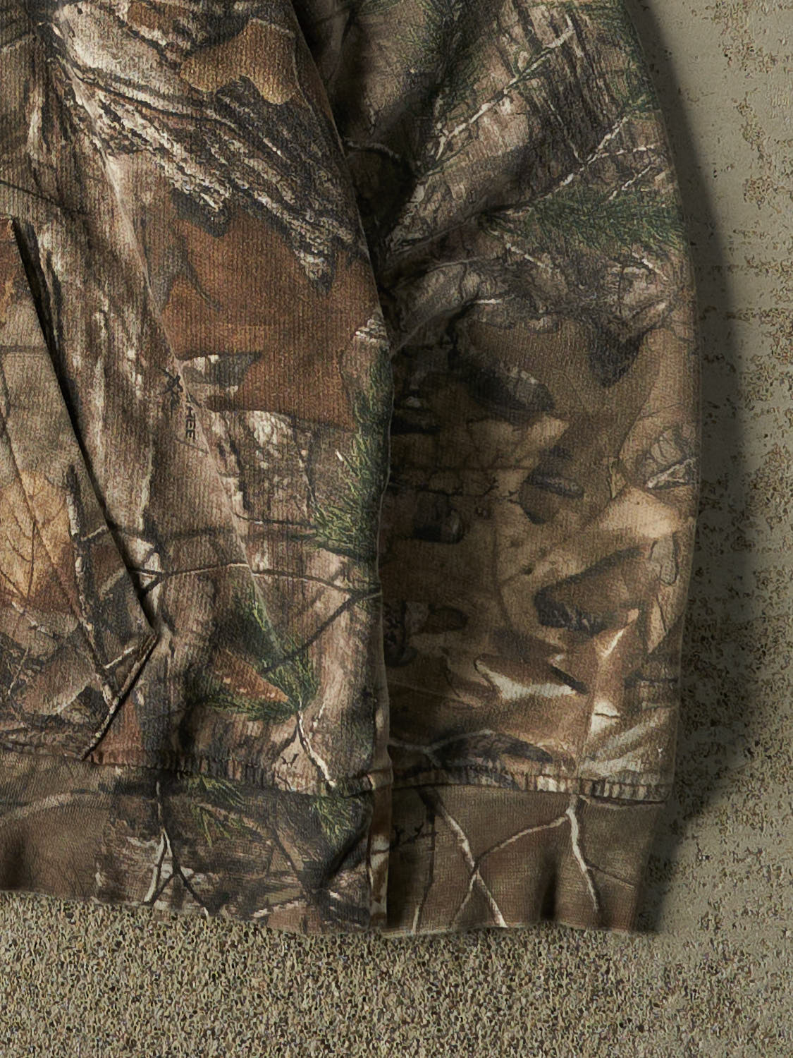 Vintage Y2K Camo Realtree Hoodie (L)