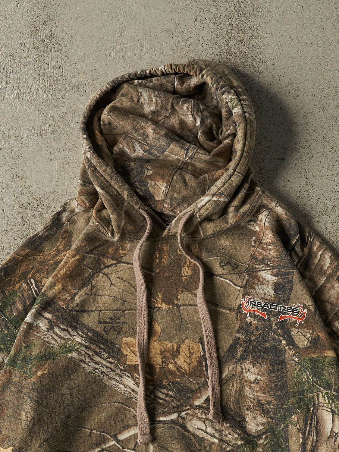 Vintage Y2K Camo Realtree Hoodie (L/XL)