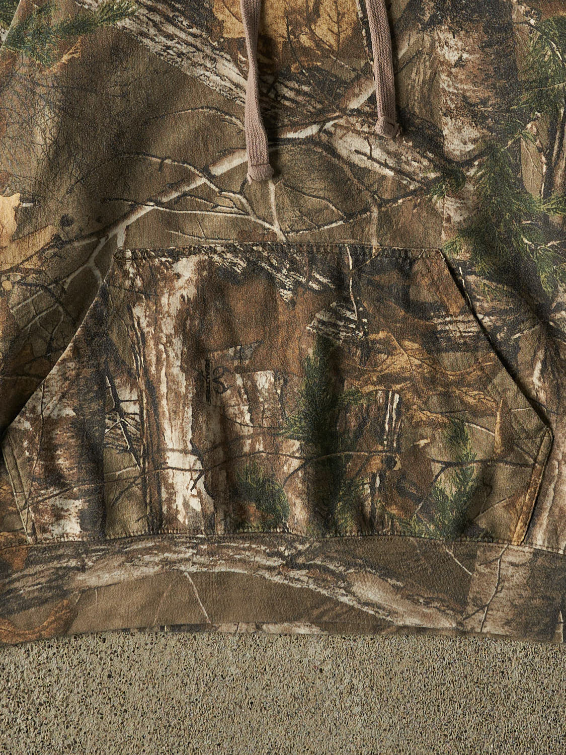 Vintage Y2K Camo Realtree Hoodie (L/XL)