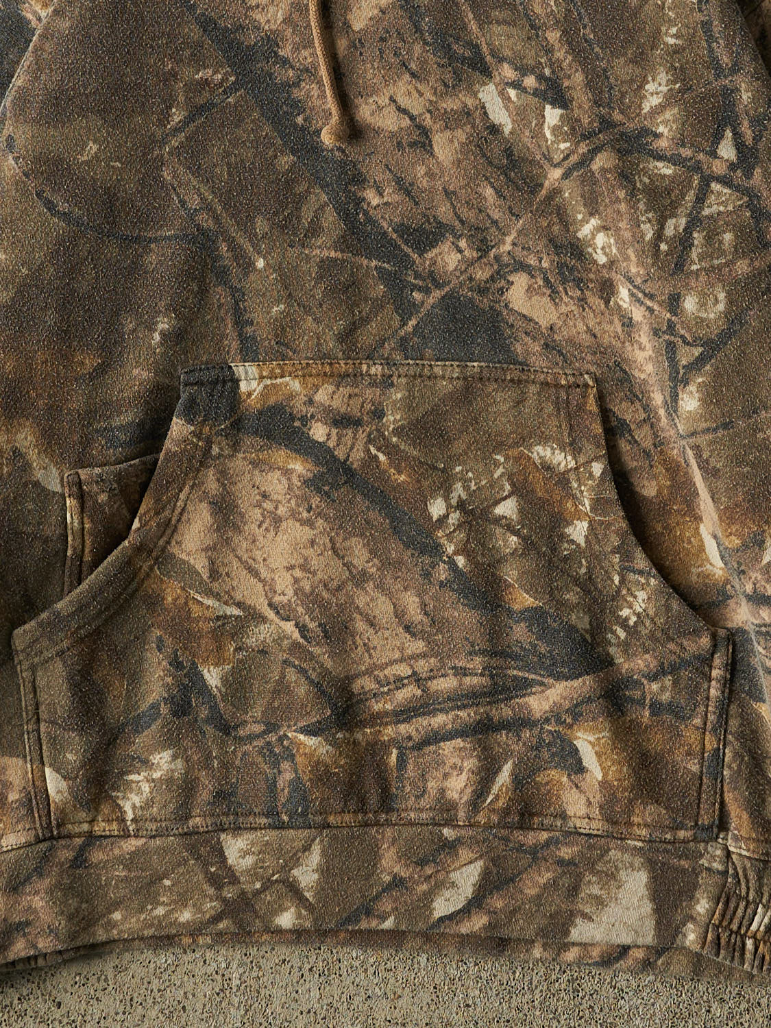 Vintage 90s Camo Mountain Ridge Hoodie (XL)