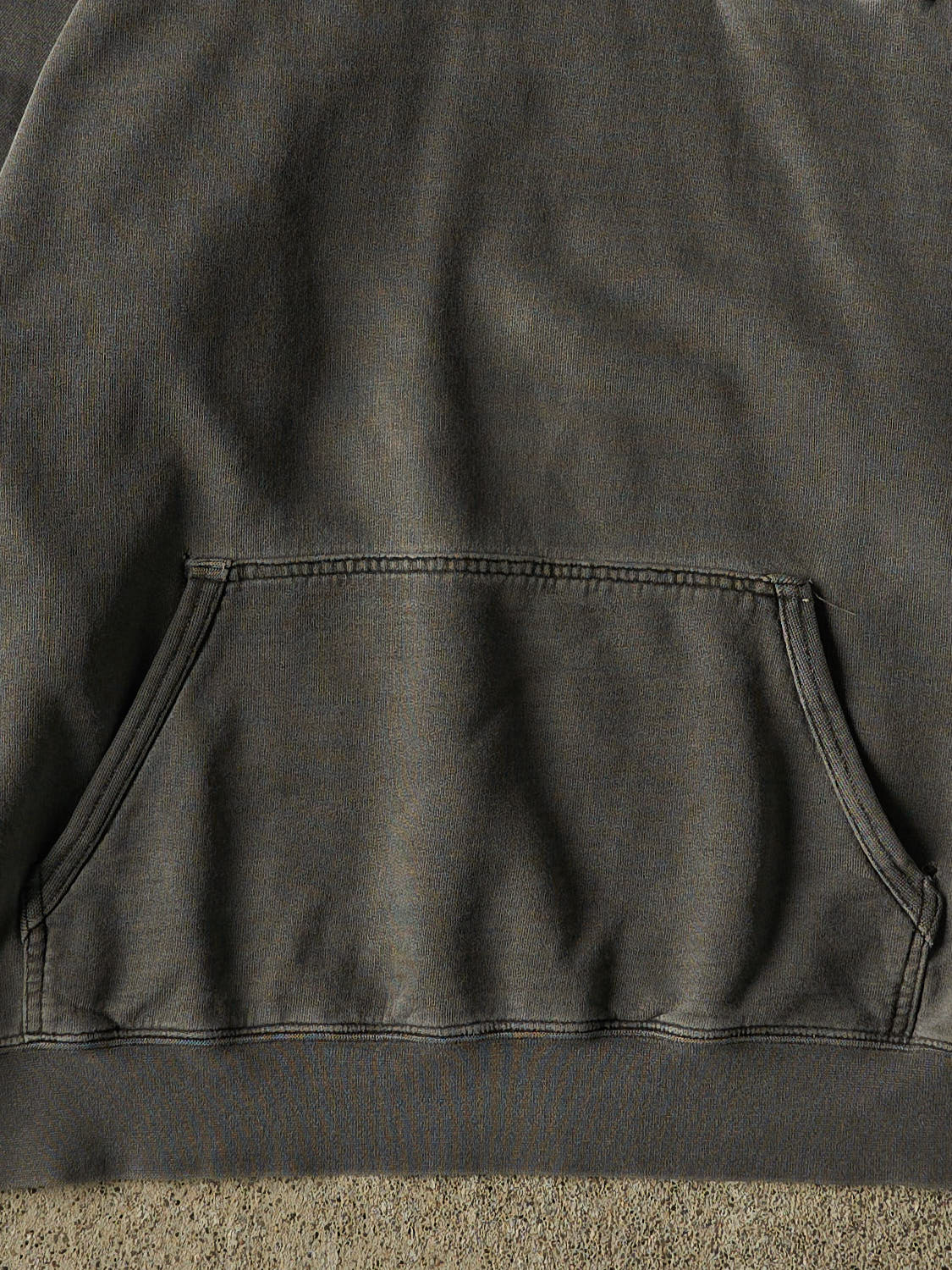 Vintage 90s Washed Grey Peterbilt Embroidered Hoodie (XL/XXL)