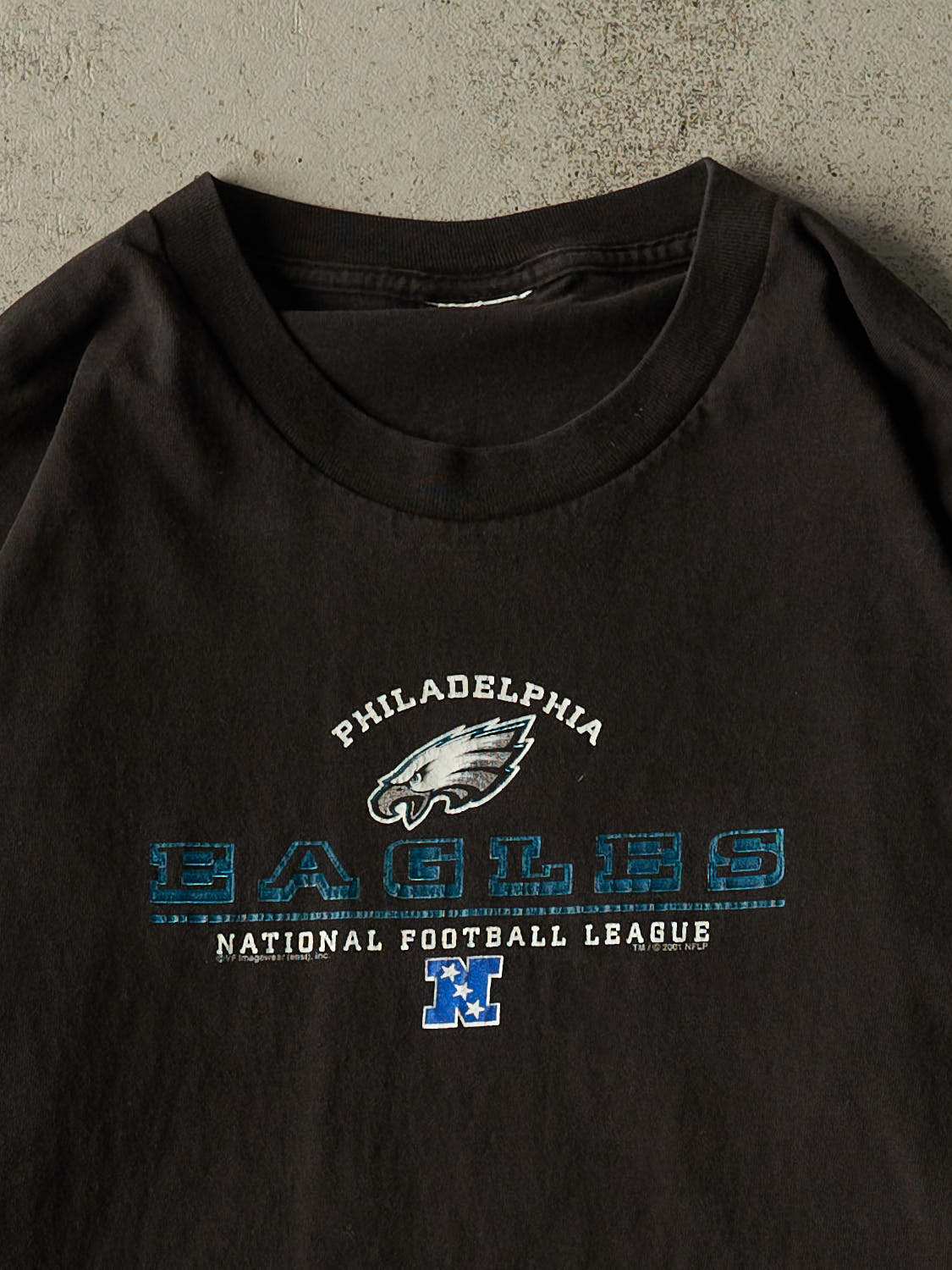 Vintage 01' Black Philadelphia Eagles Long Sleeve (L)