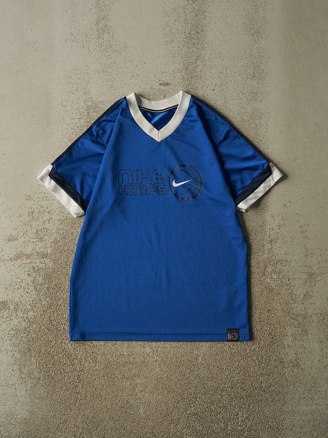Vintage Y2K Blue Nike Hoops Jersey (S/M)