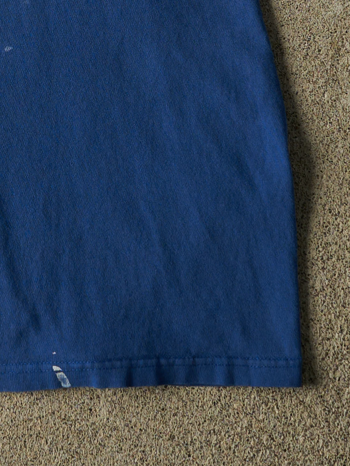 Vintage 90s Blue Nike Embroidered Logo Tee (XL/XXL)