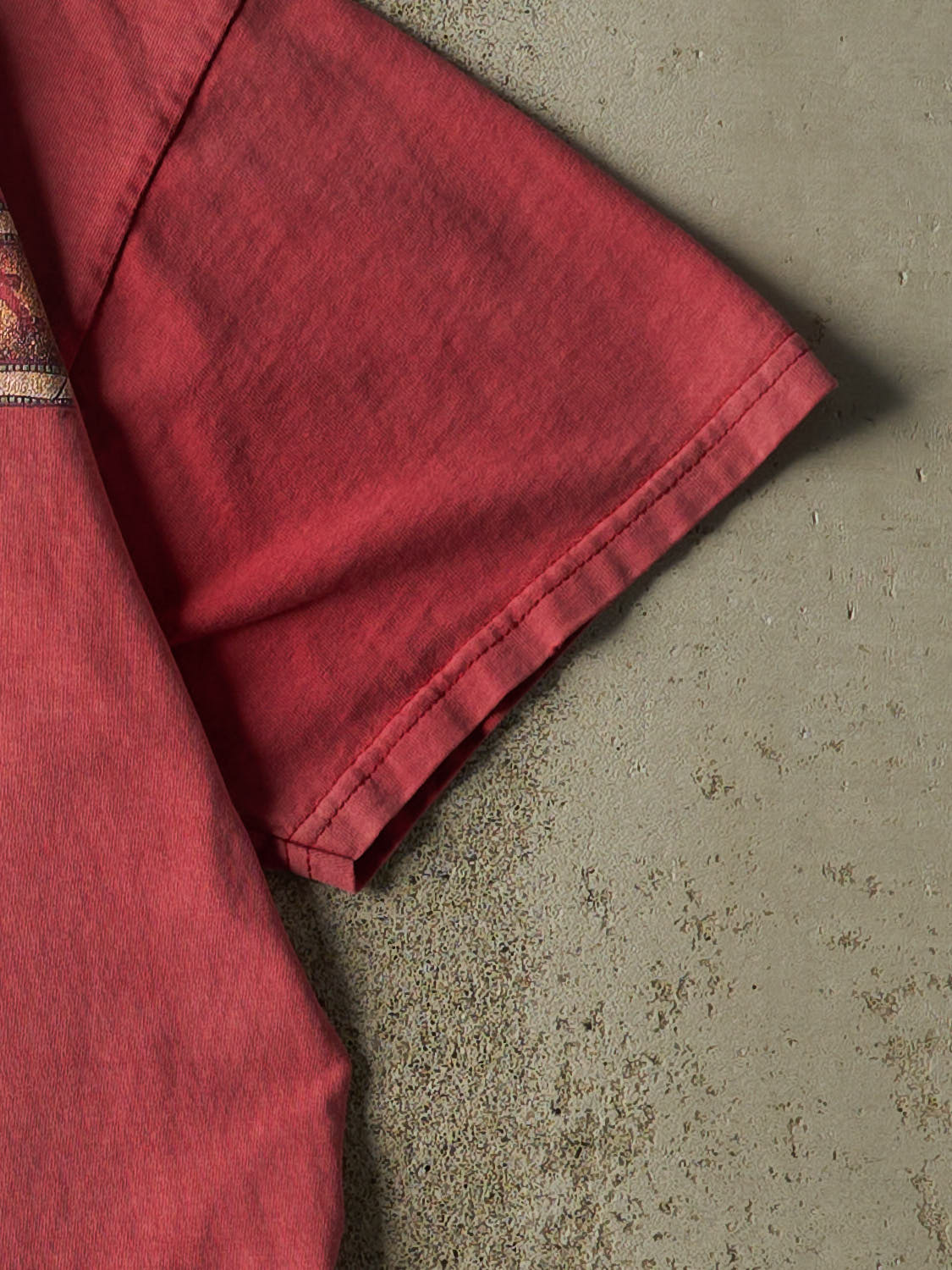 Vintage 90s Sun Faded Red Utah Tee (L)