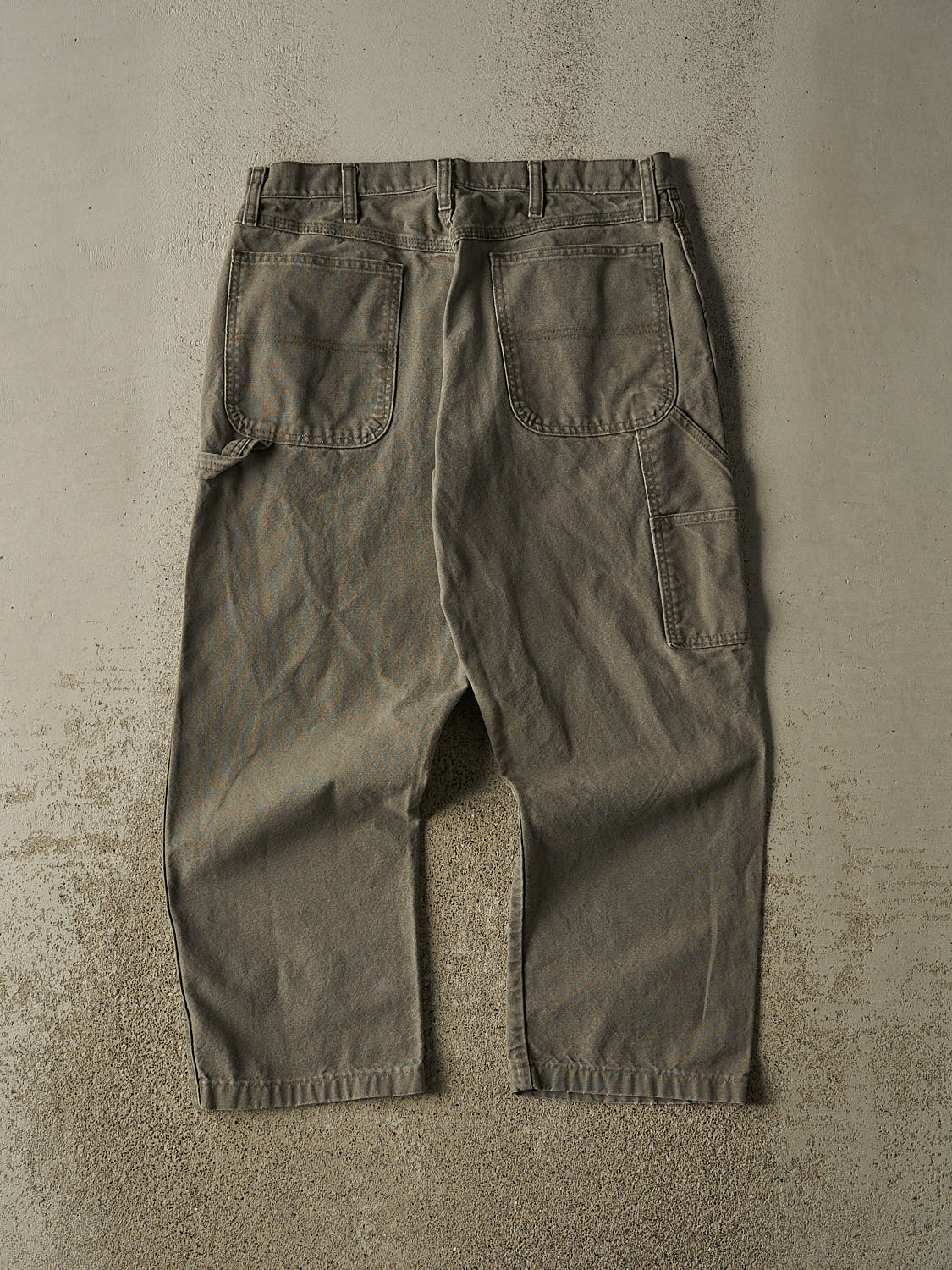 Vintage 90s Green Rustler Carpenter Pants (33x27)