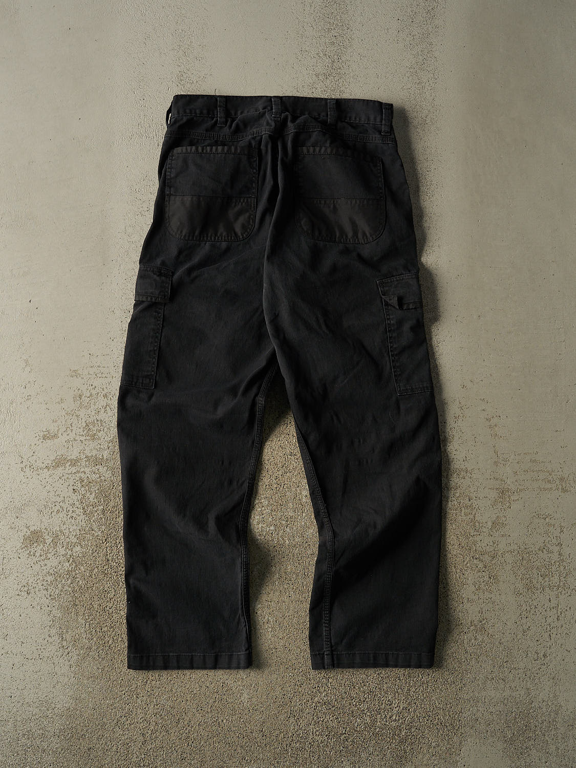 Vintage Y2K Black Tough Duck Cargo Work Pants (33x31.5)