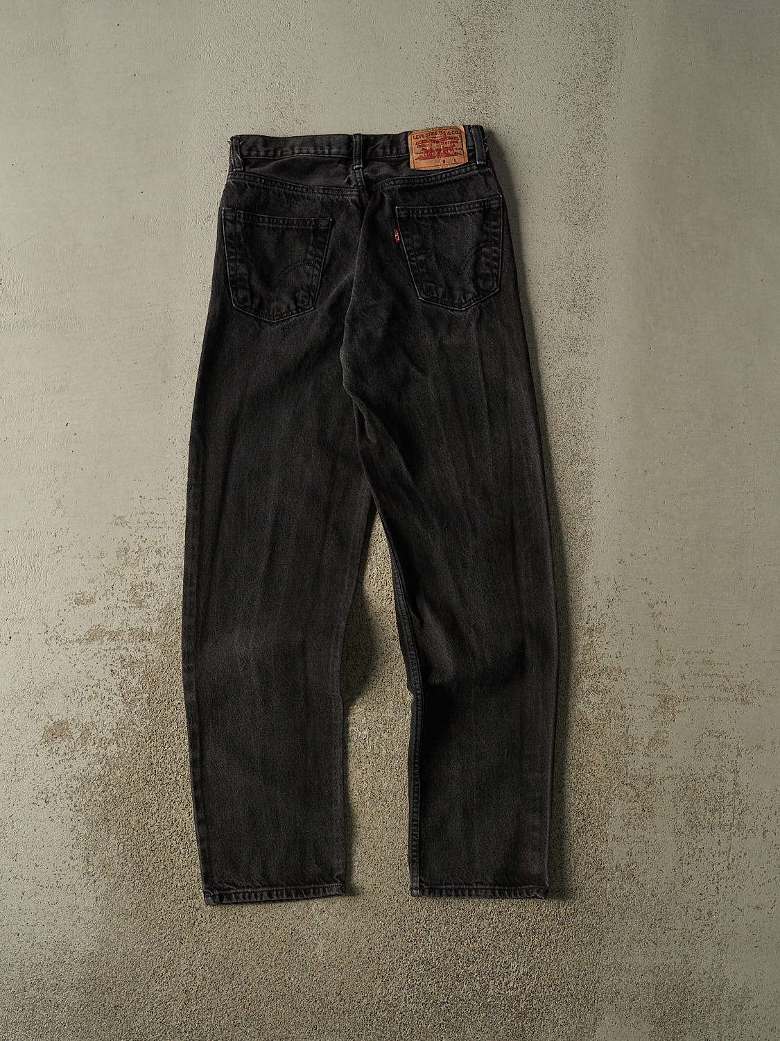 Vintage 90s Black Levi's 550 Denim Pants (28x33.5)